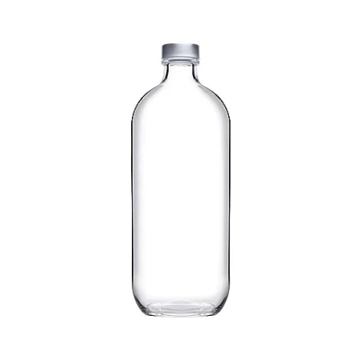 Imagen de Pasabahce Botella de cristal icónica, transparente, Lt 1.1