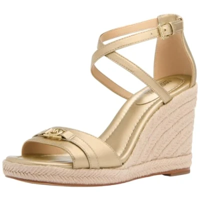Imagen de Michael Kors Mandy Wedge Alpargatas, Mujer, Talla: 40, Pale gold Zapatos