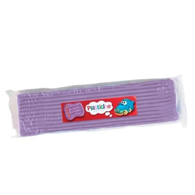 Imagen de Plastilina One Colour Slab 400g Lavanda, compuesto de modelado para animadores profesionales y modelistas, nunca se seca, hacer esculturas, modelos animaciones Stop Motion