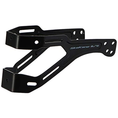 Imagen de Elite Skekane Soporte portabidón para Bicicleta, Aluminio, Color Negro