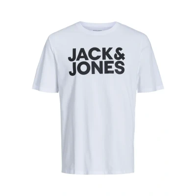 Imagen de Jack &amp; Jones Jjecorp LOGO Oneck NOOS Camiseta estampada white, Hombre, Talla: Large, White