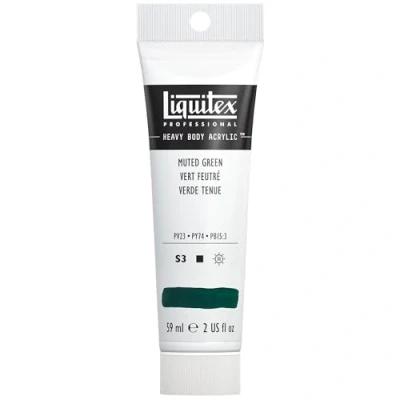 Imagen de Liquitex Heavy Body Tubo de pintura acrílica, Verde tenue, 59 ml