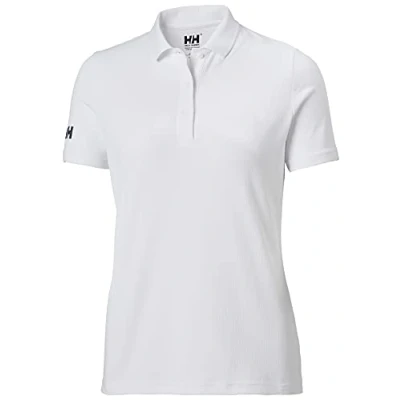 Imagen de Helly Hansen Mujer Polo Tech Crew, L, Blanco