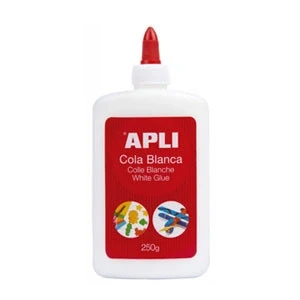 Imagen de APLI 12850 Cola, 250 g, color blanco