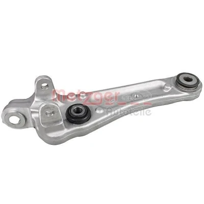 Imagen de METZGER 58127102 Barra oscilante, suspensión de ruedas con apoyo Eje delantero, derecha, debajo, posterior Brazo oscilante transversal Aluminio