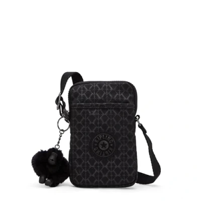 Imagen de Kipling Tally Bolsa de Teléfono, Bolsas Signature Emb (Negro)