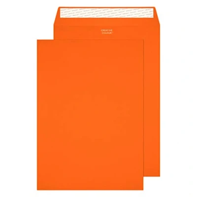 Imagen de Blake Creative Colour 63405 Naranja Sobre (C4 (229 x 324 mm), Naranja, 120 g/m², mm, 22,9 cm)