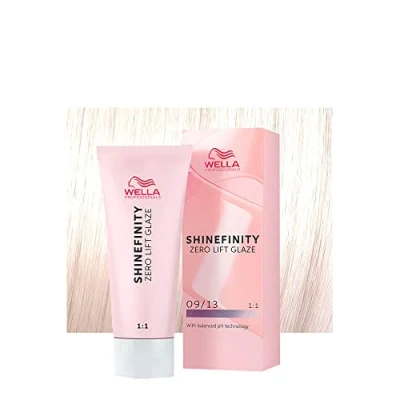 Imagen de WELLA PROFESSIONALS Shinefinity Toffee Milk 09/13 Rubio Muy Claro Dorado Ceniza 60ml coloración d