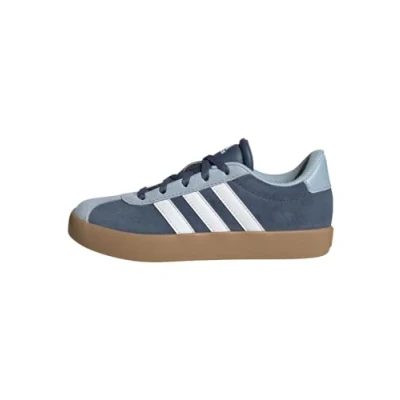 Imagen de adidas Vl Court 3.0 Shoes Kids, Zapatilla de deporte Unisex niños, Preloved Ink Cloud White Wonder Blue, 30 EU