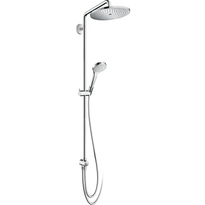 Imagen de Hansgrohe 26793000 Croma Select S 280 Air columna de ducha para renovaciones, 4 tipos chorro, cromo