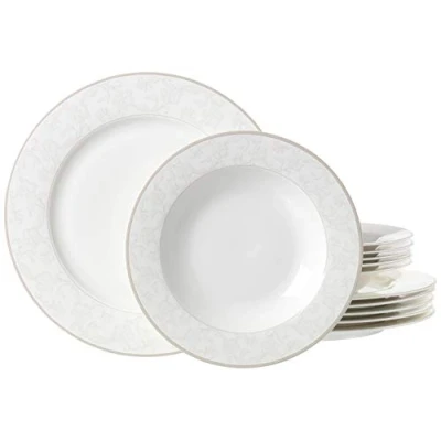 Imagen de Ritzenhoff &amp; Breker Tafelservice Isabella, 12 Teilig 12pcs, Porcelana, Vajilla, 31 x 28 33 cm