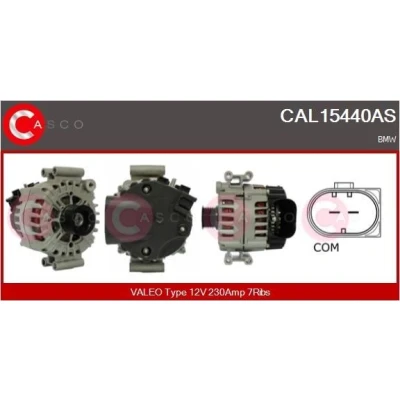 Imagen de CASCO CAL10227AS Alternador 12V 70A VOLKSWAGEN: Golf 4, Polo III Hatchback, Bora Sedán, SEAT: Ibiza 2, Córdoba I Inca