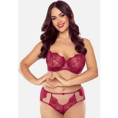 Imagen de Vivisence Sujetador con aros, Mujer, Talla: 75F, Maroon