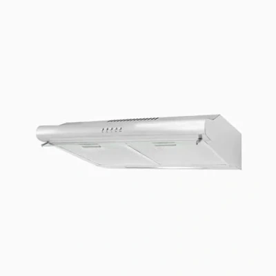 Imagen de Exquisit® Campana Extractora Cocina, 60Cm, Capacidad de Extracción máx 158 [M3/h], Material Acero Inox, Consumo 65 kWh/año, 4 Teclas Función, 3 Niveles Potencia, Rumorosidad 49 dB(A).