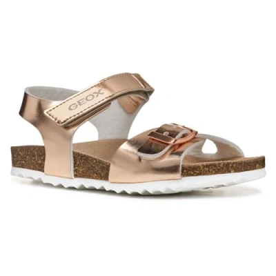 Imagen de Geox J Adriel Girl C, Sandalia, Rose Gold, 27 EU