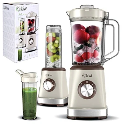 Imagen de Kiwi 86249 Batidora de Vaso, 1.2 l, 500W