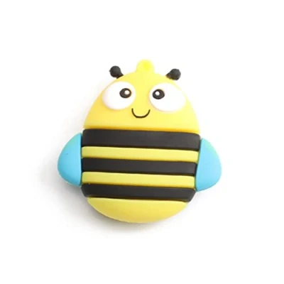 Imagen de Hsthe Sea Unidad flash USB, 32G de dibujos animados lindo patrón USB 2.0 alta velocidad Memory Stick Disco memoria pulgar portátil para almacenamiento datos (abeja)