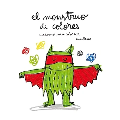 Imagen de El Monstruo De Colores, Cuaderno para Colorear (SIN COLECCION)