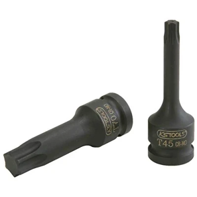Imagen de KS TOOLS 911.0995 Cubos insertables 75 T20 12,5 (1/2&quot;) Torx