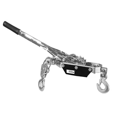 Imagen de Güde 38350 HS 2000 Cable de palanca manual (estructura acero galvanizado, 2 vías trinquete asegurada, carrete inversión), 57,5 x 7,5 2,2 cm