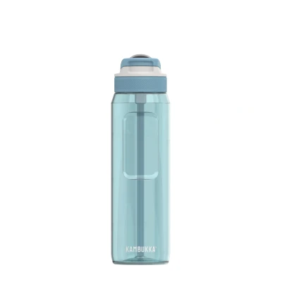 Imagen de Kambukka Botella con pajita Modelo LAGOON ARCTIC BLUE 1000 ml resistente al agua a las manchas y los olores Duradero golpes Apto para lavavajillas