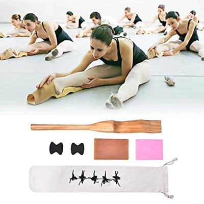 Imagen de Ballet pie barella, Puntera para Danza clásica, Barra de Estiramiento del pie, Ballet, presión Madera Enhancer con Banda elástica