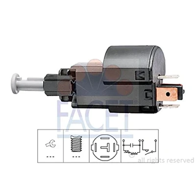 Imagen de FACET 7.1156 Interruptor luces freno mecánico Made in Italy OE Equivalent OPEL: Zafira A, Astra G Berlina, Caravan
