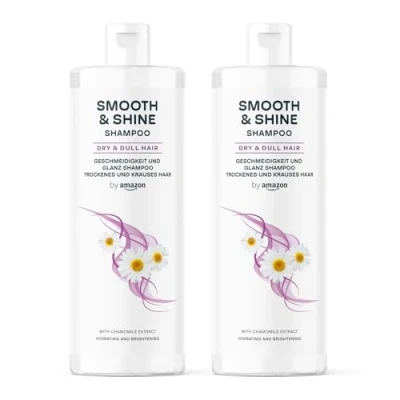 Imagen de by Amazon Champú Smooth &amp; Shine, 2 x 400 ml