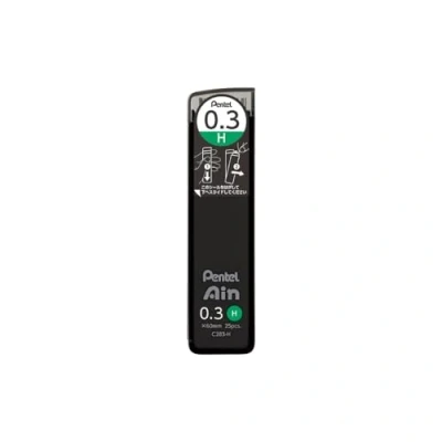 Imagen de Pentel Ain Leads Refill for Mechanical Pencil 0,3 mm H 25 unidades