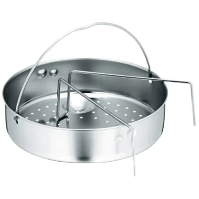 Imagen de WMF Insertos perforado con soporte para ollas a presión Ø 22cm acero inoxidable Cromargan 18/10