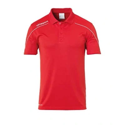 Imagen de Uhlsport Stream 22 Polo Shirt Polo, Hombre, Red/White, XL
