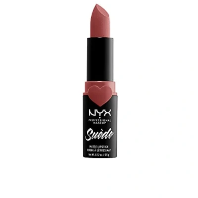 Imagen de NYX Professional Makeup Suede Matte Barra de labios Brunch Me 3,5 g