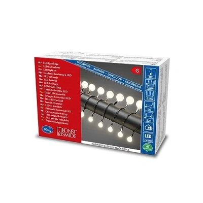 Imagen de Konstsmide Christmas Cadena de luces LED blanco cálido 80 flg.