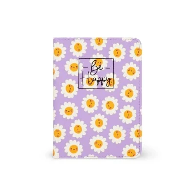 Imagen de Legami Soporte para Pasaporte con Flores, Billetera de Viaje, Funda Pasaporte, 1 Bolsillo 4 Bolsillos Tarjetas, protección RFID, 10,5 x 14 cm, Tema