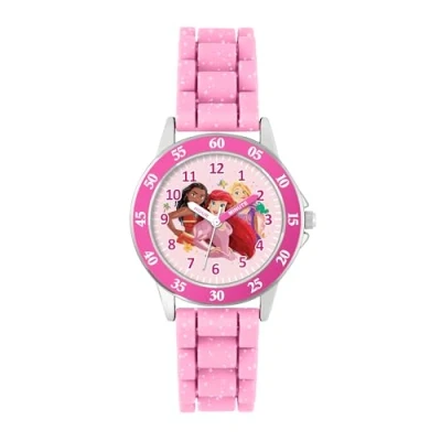 Imagen de Disney Princess PN4660 Reloj analógico para niños, color rosa, Princesa