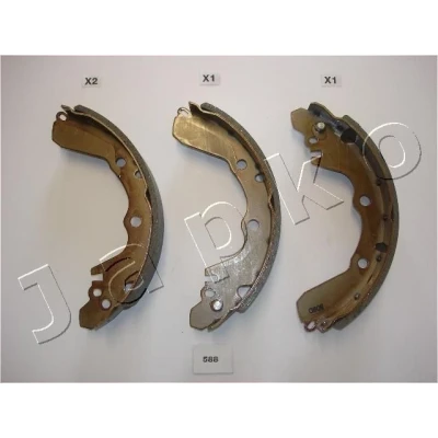 Imagen de JAPKO 55588 Zapatas de Freno Eje trasero 230 41,6