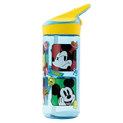 Imagen de Botella de agua infantil reutilizable tritan 620 ml Mickey Mouse