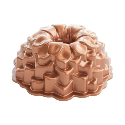 Imagen de Nordic Ware 87537 Blossom Bundt Molde, 2.4 L, 1unidad, modelo surtido (marrón y plata)