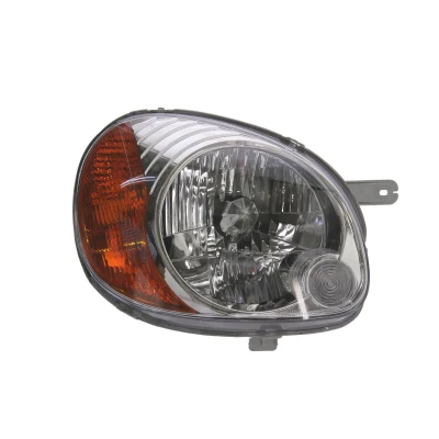 Imagen de ABAKUS 221 1124R LD EM Faros derecha H4 transparente amarillo con luz intermitente para circulación por la P43t