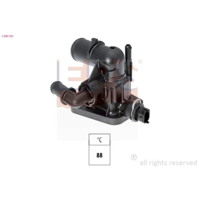 Imagen de FACET 7.8783 Termostato, refrigerante 88 Made in Italy OE Equivalent con junta OPEL: Astra J Hatchback, Corsa E D Hatchback