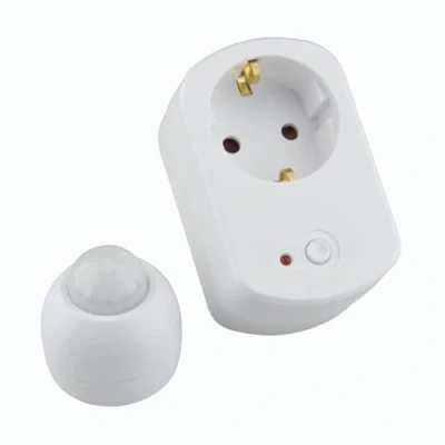 Imagen de UNITEC 47598 Enchufe inalámbrico para detector de movimiento, color blanco