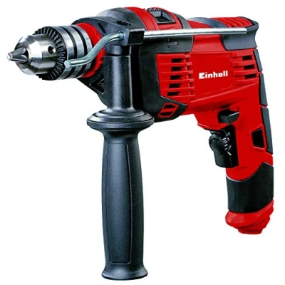 Imagen de Einhell Taladro de impacto con cable TH ID 1000 E. 1010W, velocidad 0 3000 1/min, soplado 48000 1/min. Mmango cierre, tope profundidad metal