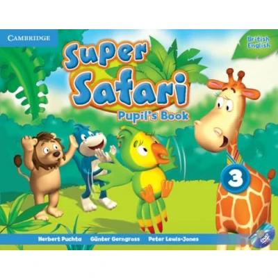 Imagen de Super Safari Level 3 Pupil&#039;s Book with DVD ROM (SIN COLECCION)