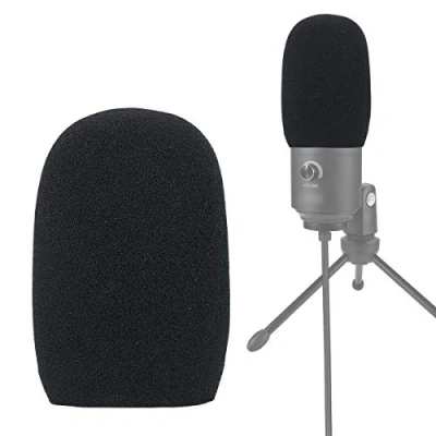 Imagen de Micrófono Filtro Anti Pop Pantallas Antiviento para FIFINE K669 Cubiertas de Espuma Microfono K669B USB Microphone por YOUSHARES
