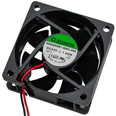 Imagen de Fan 24V DC 1,68W 60x60x25mm 39,9m3/h 4500U/Min Sunon EE60252B1 A99