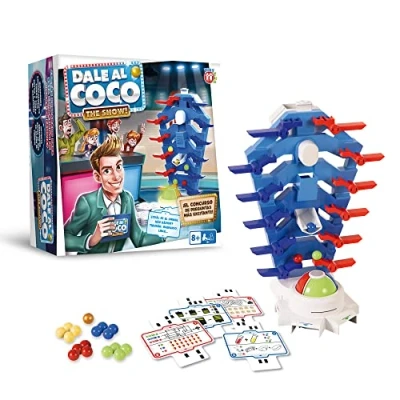 Imagen de PLAY FUN BY IMC TOYS Dale al Coco ¡Show!, Juego de Mesa y Cartas Estratégico a Partir +8 Años