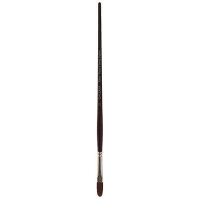 Imagen de Winsor &amp; Newton pincel Galeria para acrílico, mango largo, Nº12, lengua de gato