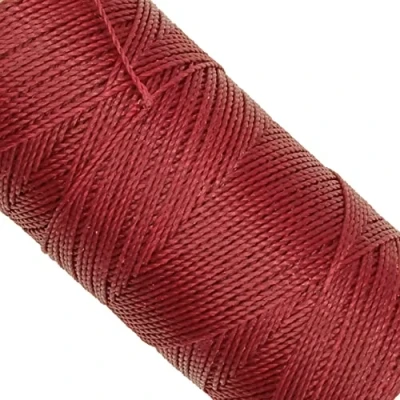 Imagen de Linhasita Bobina hilo encerado 100gr / 170 metros 1 mm de grosor poliester (Granate)