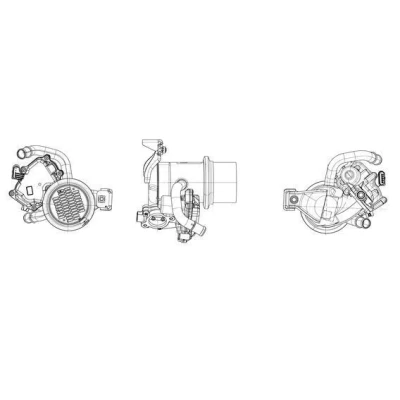 Imagen de MAHLE ORIGINAL CE 54 000P Enfriador EGR con válvula