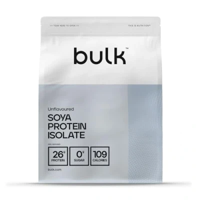 Imagen de Bulk Soya Protein Isolate Powder, Vegan Shake, Unflavoured, 2.5 kg